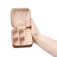Compact Coastal Sea Shells Jewelry Travel Organizer