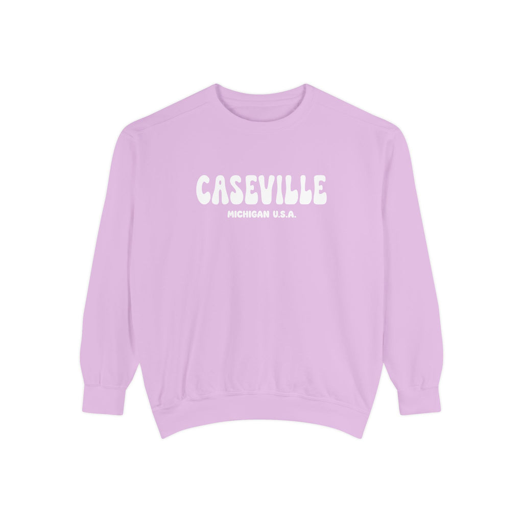 Personalizable Text - Caseville Michigan Crewneck Sweatshirt