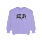 Lake Life Canoe Graphic Crewneck Sweatshirt