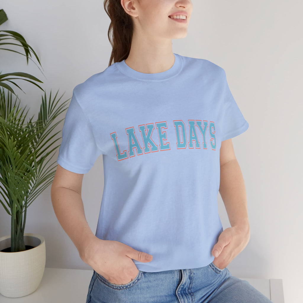 Lake Days T-Shirt - Relaxed Summer Tee for Boaters & Lake Lovers