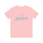 Pastel Sunset LakeBound Life Tee