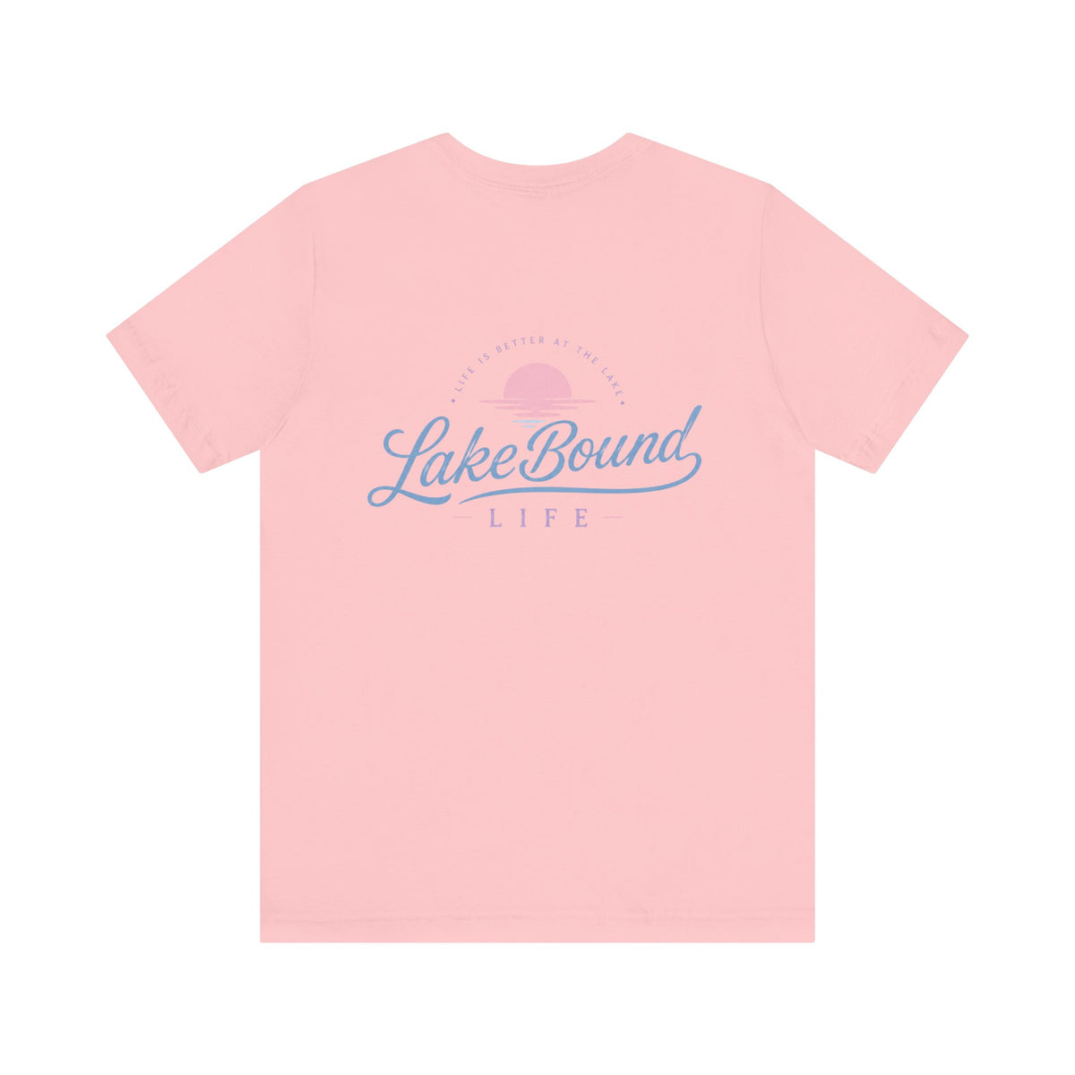 Pastel Sunset LakeBound Life Tee