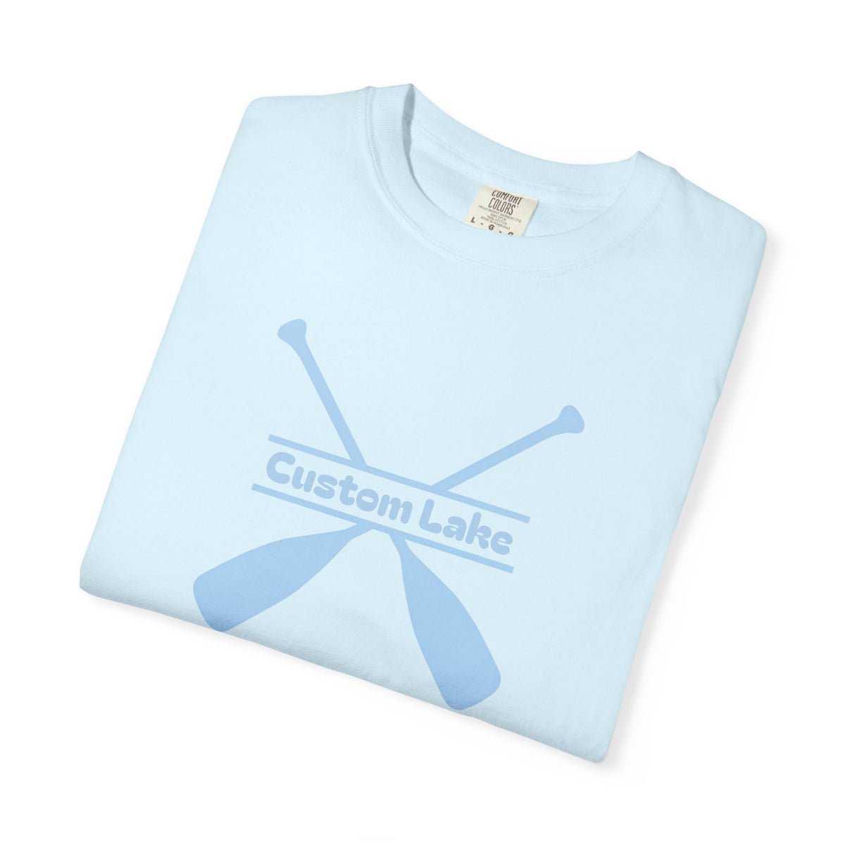 Custom Lake Name Oars T-Shirt