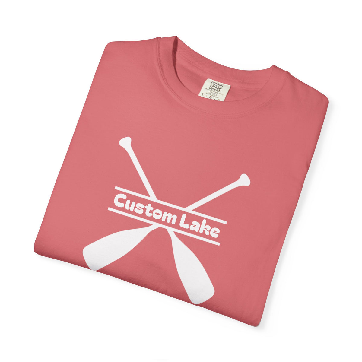 Custom Lake Name Oars T-Shirt