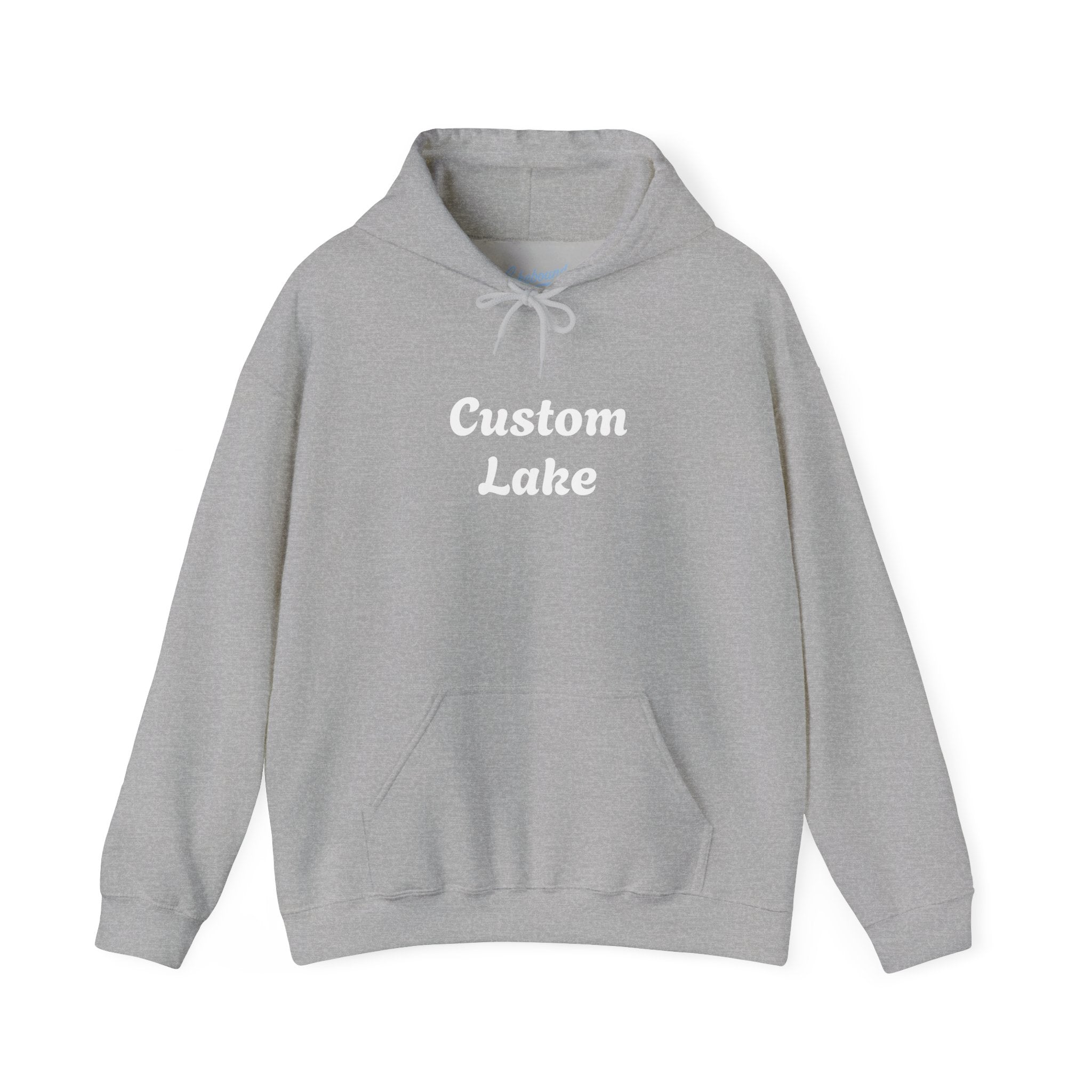 Personalizable Lake Name Hoodie