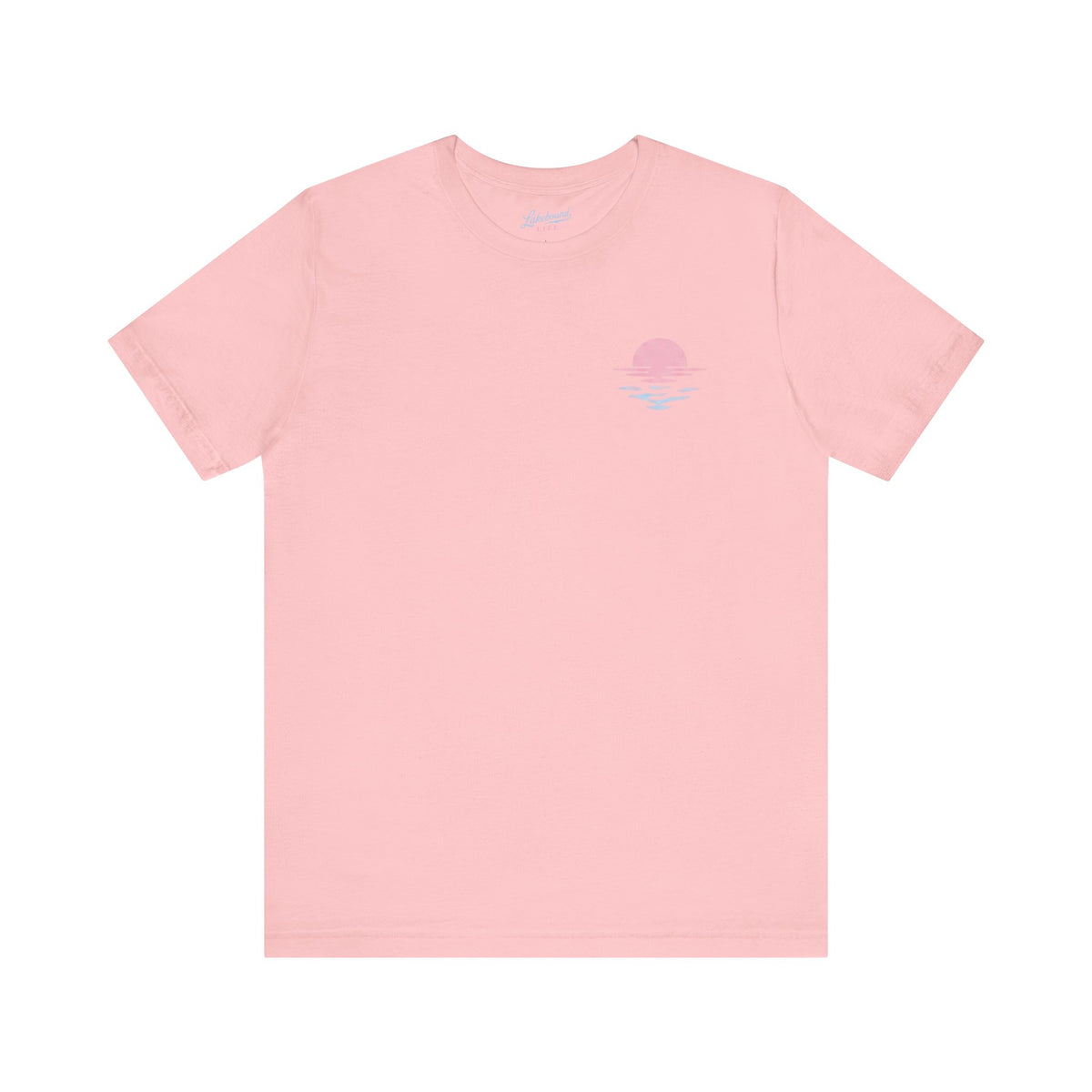Pastel Sunset LakeBound Life Tee