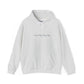 Wave Line Embroidered Hoodie — Minimalist Ocean Graphic Pullover
