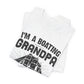 Boating Grandpa T-Shirt — "I'm a Boating Grandpa" Vintage Sailing Tee