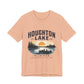 Houghton Lake Sunset Canoe T-Shirt — Life Is Better at the Lake