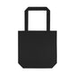 Wave Pattern Tote Bag — Minimalist Beach Cotton Tote