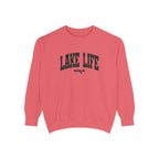 Lake Life Canoe Graphic Crewneck Sweatshirt
