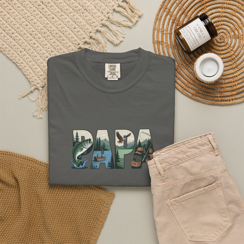 Papa Fishing T-Shirt