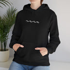 Embroidered Wave Hoodie