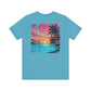 Summer Palm Beach T-Shirt – Vintage Sunset Starfish Tee