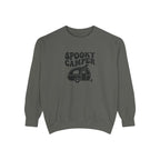 Spooky Camper Sweatshirt: Retro Trailer Halloween Pullover