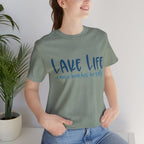 "Lake Life 'Cause Beaches Be Salty" T-Shirt