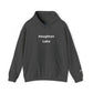 Houghton Lake Hoodie — Cozy Lake Town Crewneck with Sleeve Patch