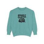 Spooky Camper Sweatshirt: Retro Trailer Halloween Pullover