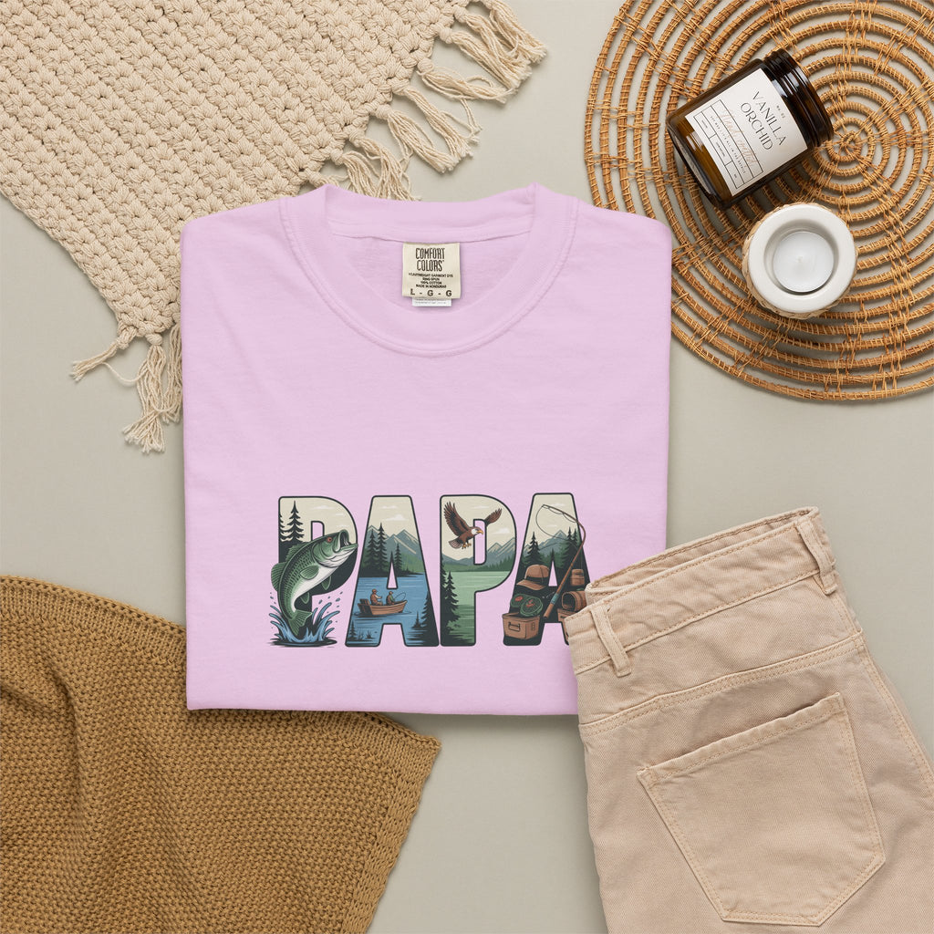 Papa Fishing T-Shirt
