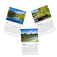 Scenic Lake Photos For Each Month — Large Monthly Photo Calendar