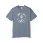 Lake Ontario Anchor Tee, Vintage Nautical Great Lakes Badge