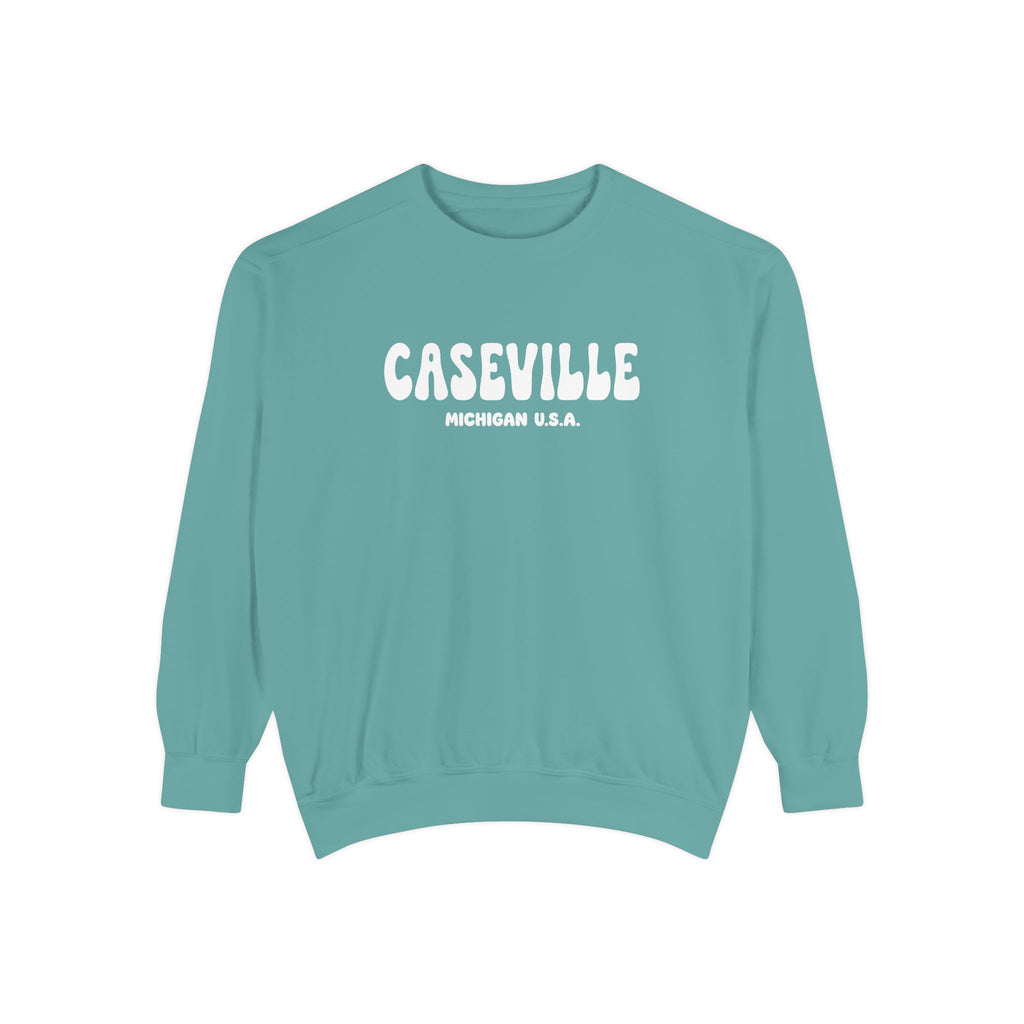 Personalizable Text - Caseville Michigan Crewneck Sweatshirt