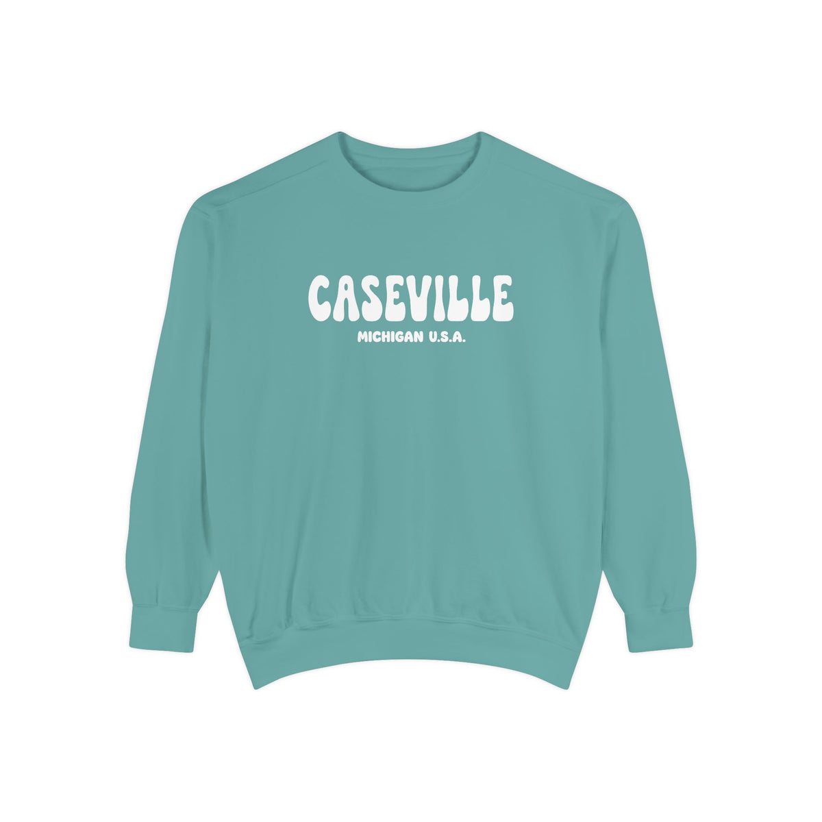 Personalizable Text - Caseville Michigan Crewneck Sweatshirt