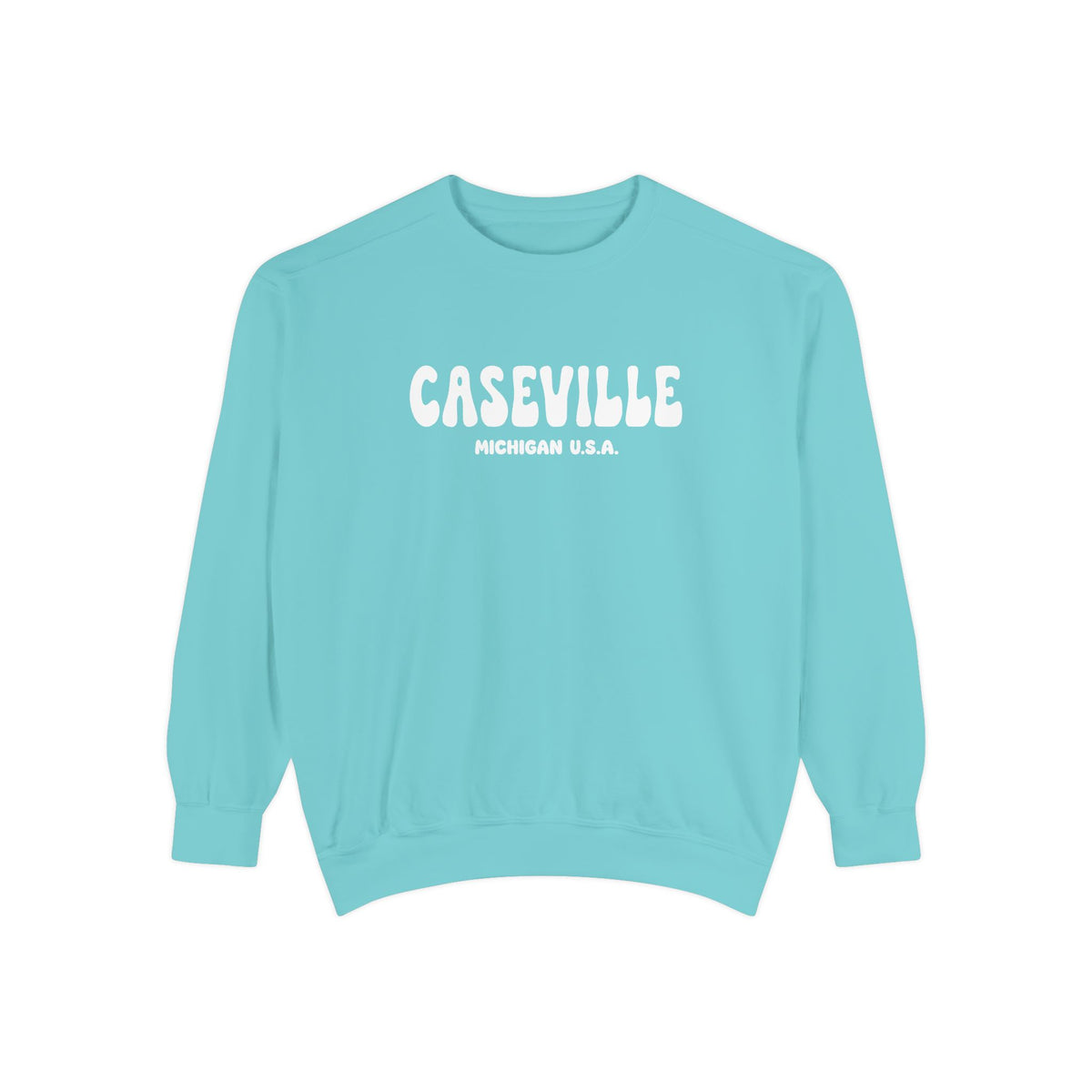 Personalizable Text - Caseville Michigan Crewneck Sweatshirt