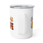 Campfire Coffee 10oz Insulated Mug for Cozy Autumn Mornings