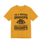 Boating Grandpa T-Shirt — "I'm a Boating Grandpa" Vintage Sailing Tee