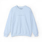 Minimal Embroidered Wave - Crewneck Sweatshirt
