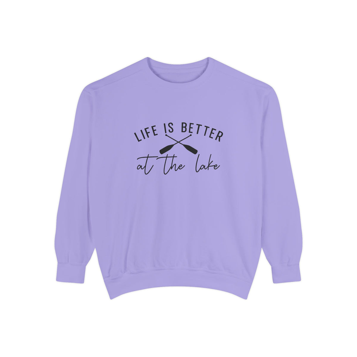 Life Is Better at the Lake Cozy Cabin Crewneck