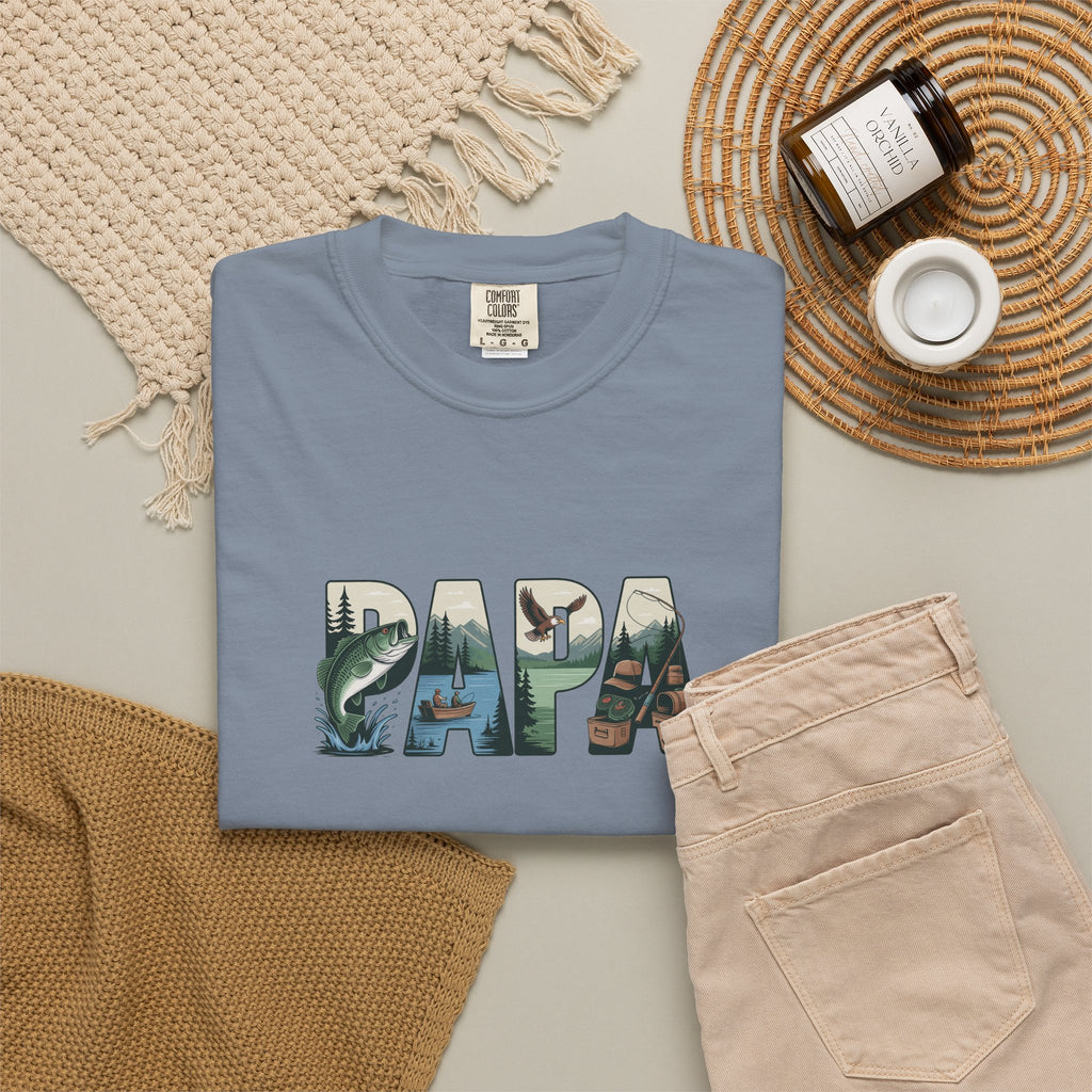 Papa Fishing T-Shirt