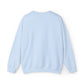 Minimal Embroidered Wave - Crewneck Sweatshirt