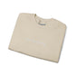 Minimal Embroidered Wave - Crewneck Sweatshirt