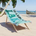 "Life Is Better at the Lake" Beach Towel