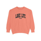 Lake Life Canoe Graphic Crewneck Sweatshirt