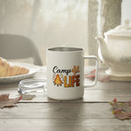 Campfire Coffee 10oz Insulated Mug for Cozy Autumn Mornings