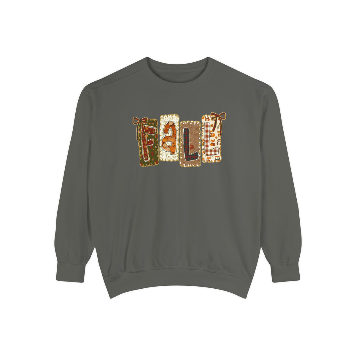 Patch Letter Sweatshirt for Crisp Fall Evenings