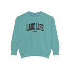 Lake Life Canoe Graphic Crewneck Sweatshirt