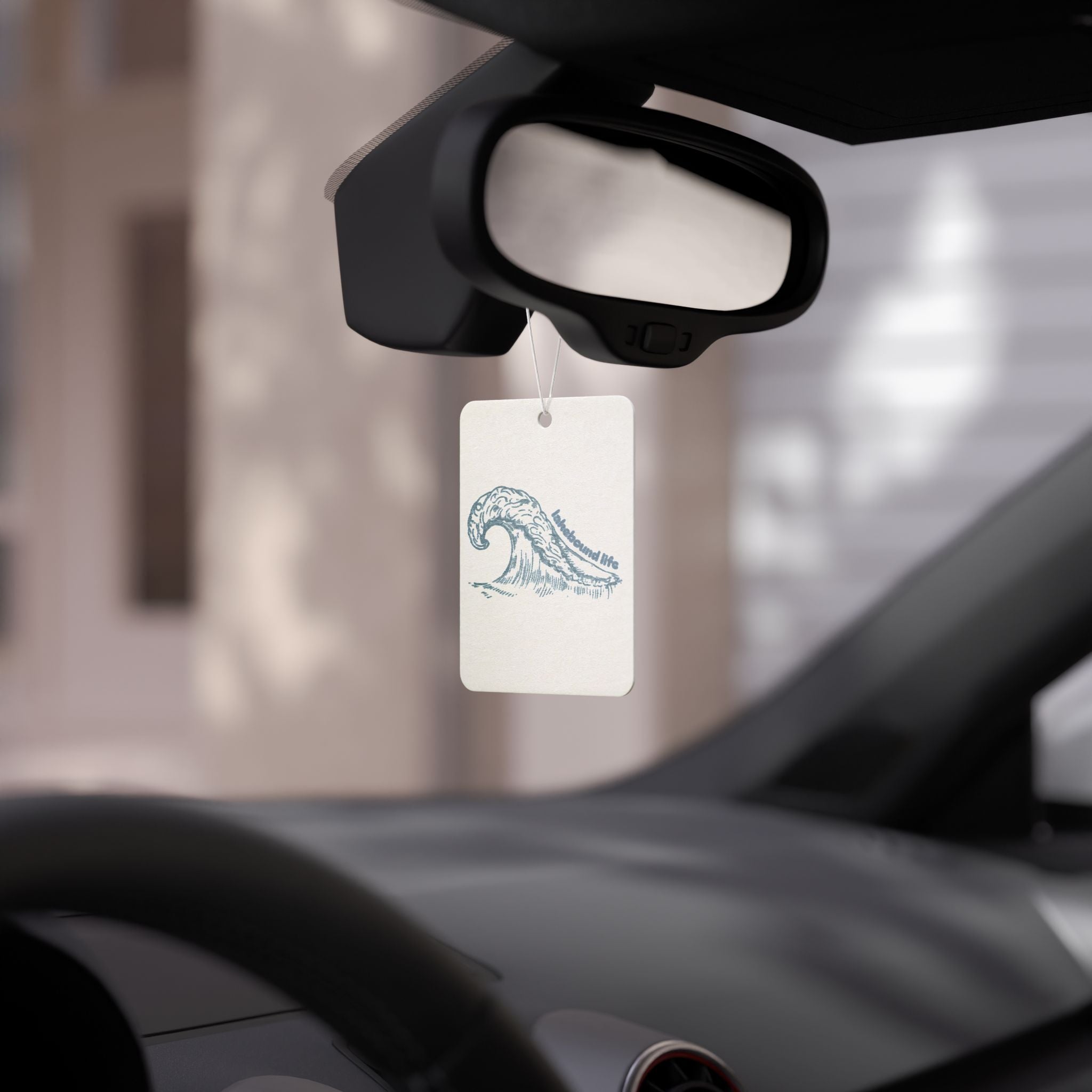 Lakebound Life Wave Double-Sided Car Air Freshener