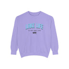 Lake Life Cozy Crewneck with Embroidered Canoe Detail