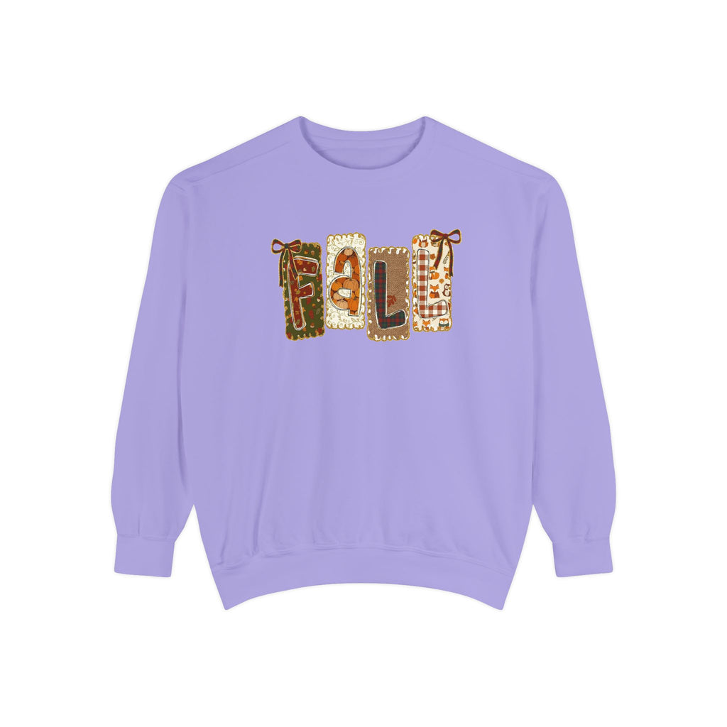 Patch Letter Sweatshirt for Crisp Fall Evenings