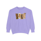 Patch Letter Sweatshirt for Crisp Fall Evenings