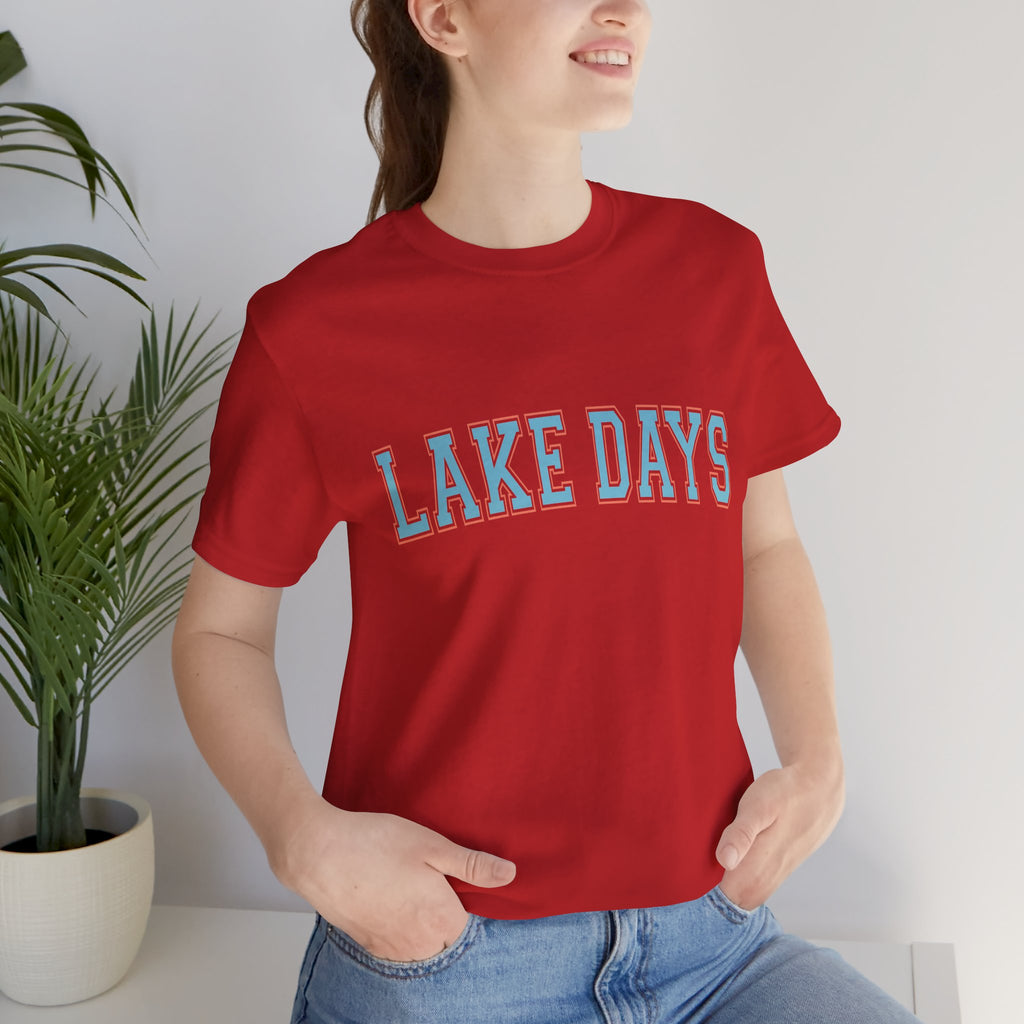 Lake Days T-Shirt - Relaxed Summer Tee for Boaters & Lake Lovers