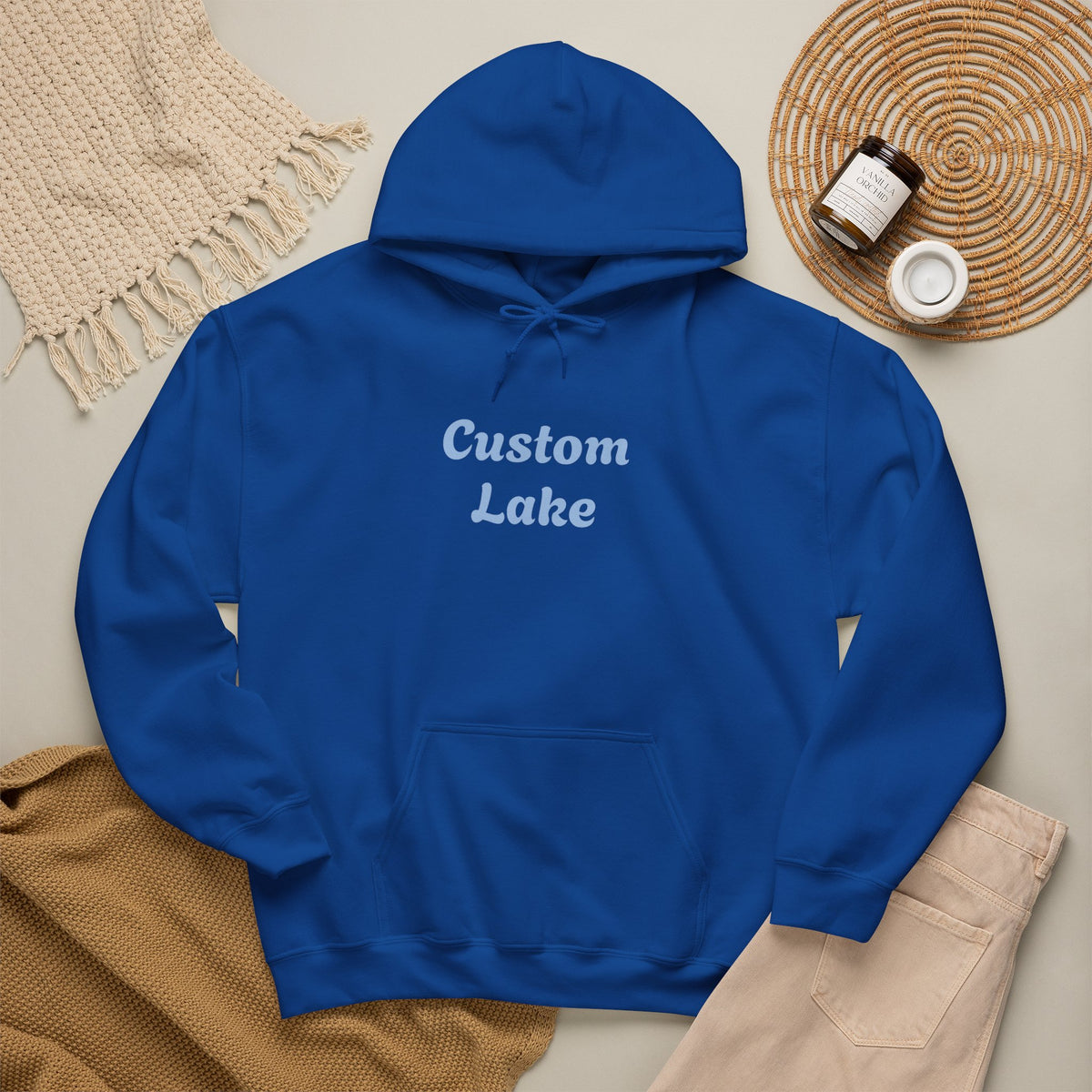 Personalizable Lake Name Hoodie