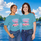 Whatever Floats Your Boat T-Shirt — Pink Pontoon Boat Graphic Tee