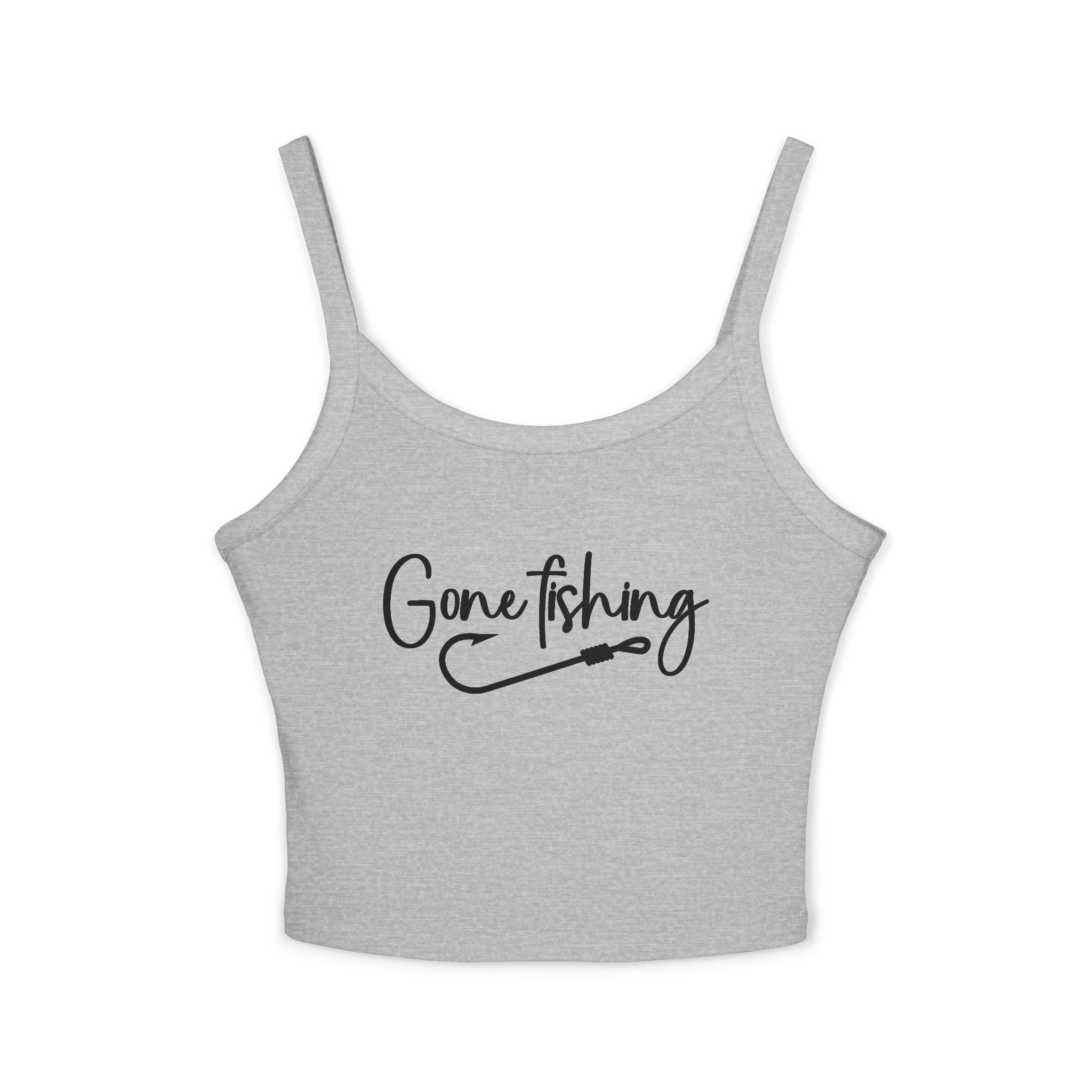 Gone Fishing Spaghetti Strap Tank