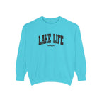 Lake Life Canoe Graphic Crewneck Sweatshirt
