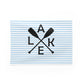 Rowing Oars & Blue Stripes Tapestry